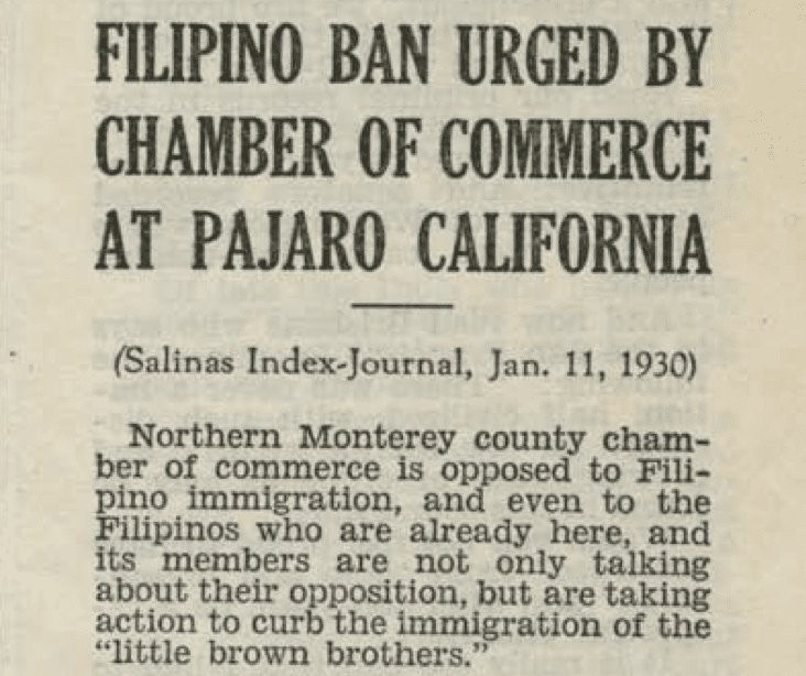 The Torch story about Filipino immigration