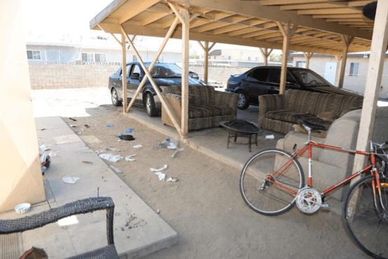 Scene where Armando Garcia Muro was shot and killed