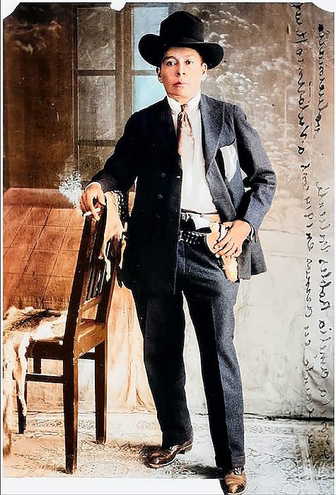Full body photograph of Amelio Robles Avila