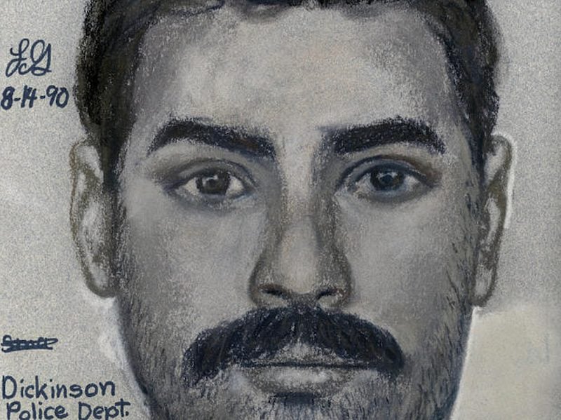 Forensic sketch of Dennis Bradford