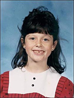 Jennifer Schuett in 2nd grade